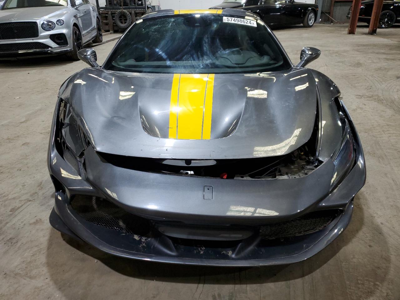2021 Ferrari F8 Spider  Gray vin: ZFF93LMA5M0261599