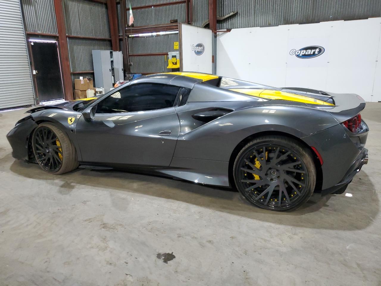 2021 Ferrari F8 Spider  Gray vin: ZFF93LMA5M0261599