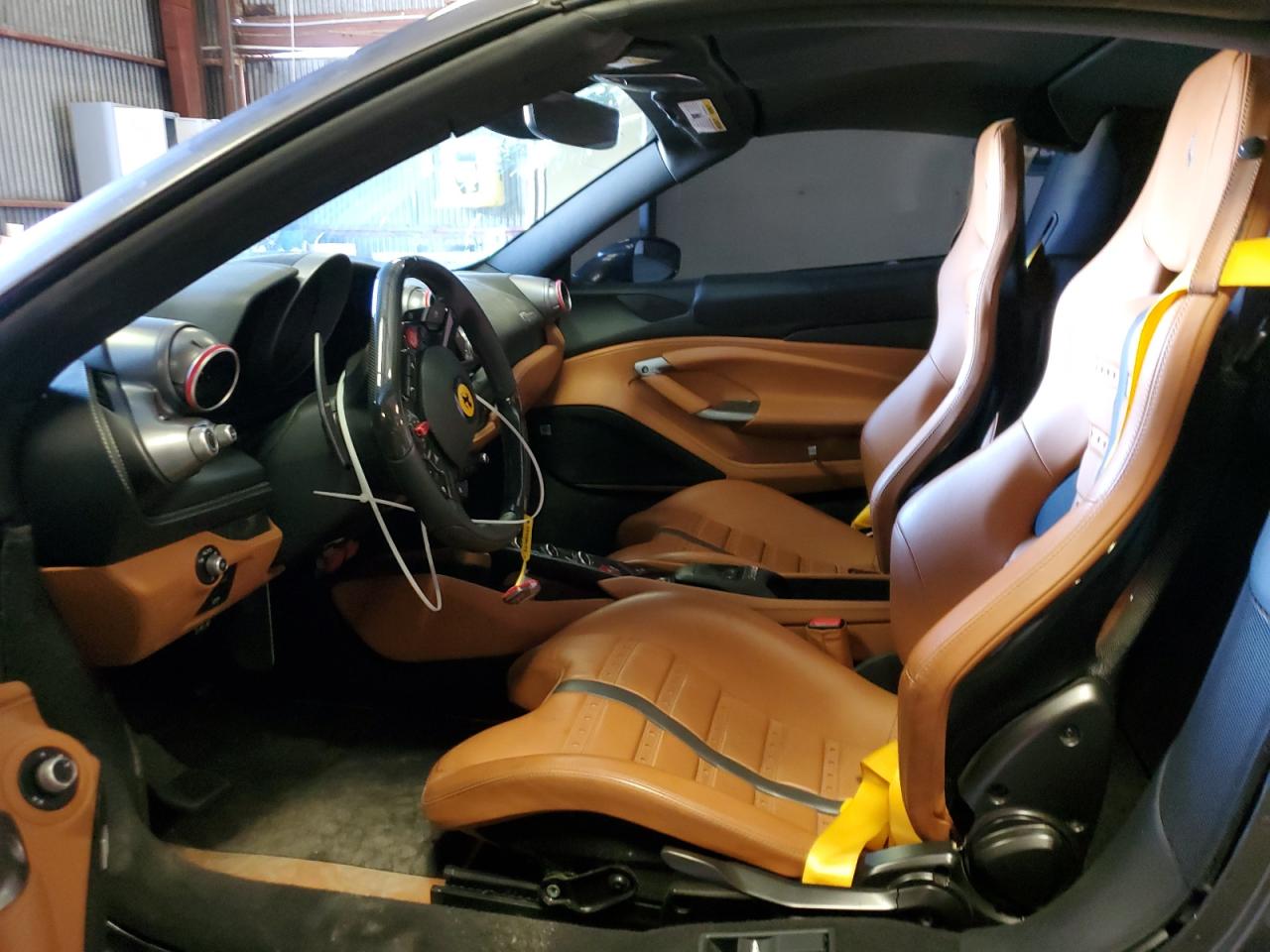 2021 Ferrari F8 Spider  Gray vin: ZFF93LMA5M0261599