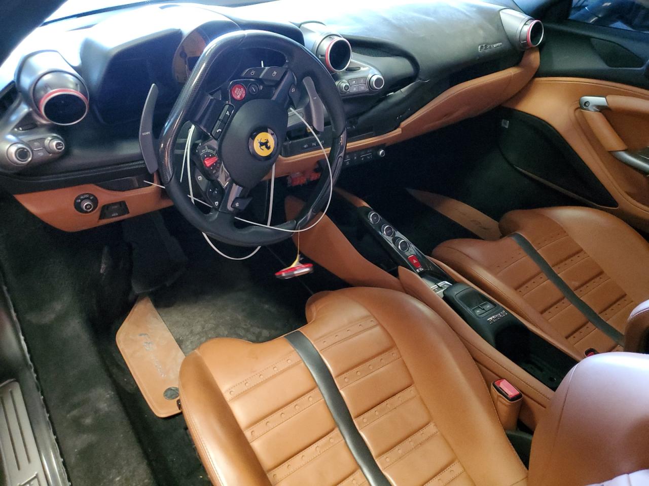2021 Ferrari F8 Spider  Gray vin: ZFF93LMA5M0261599