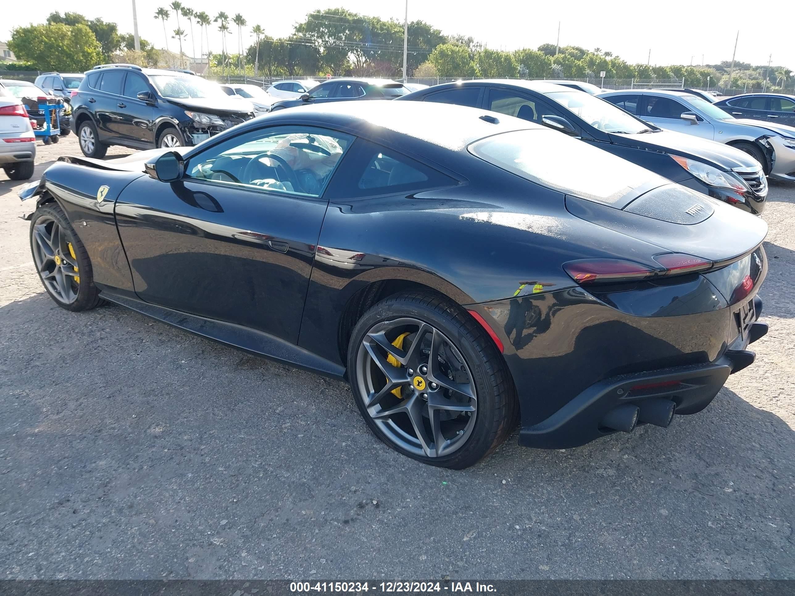 2021 Ferrari Roma Black vin: ZFF98RNA7M0260540