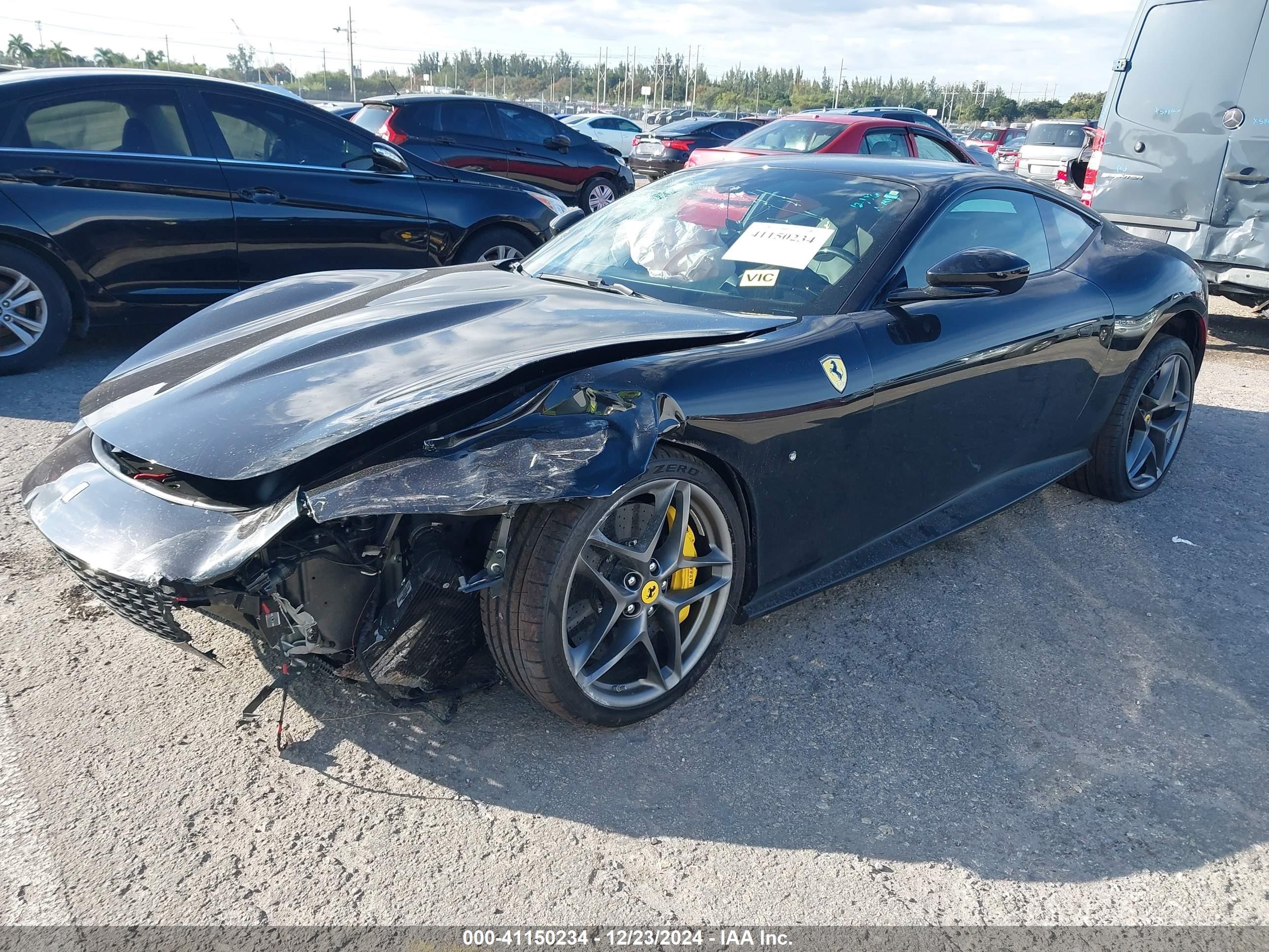 2021 Ferrari Roma Black vin: ZFF98RNA7M0260540