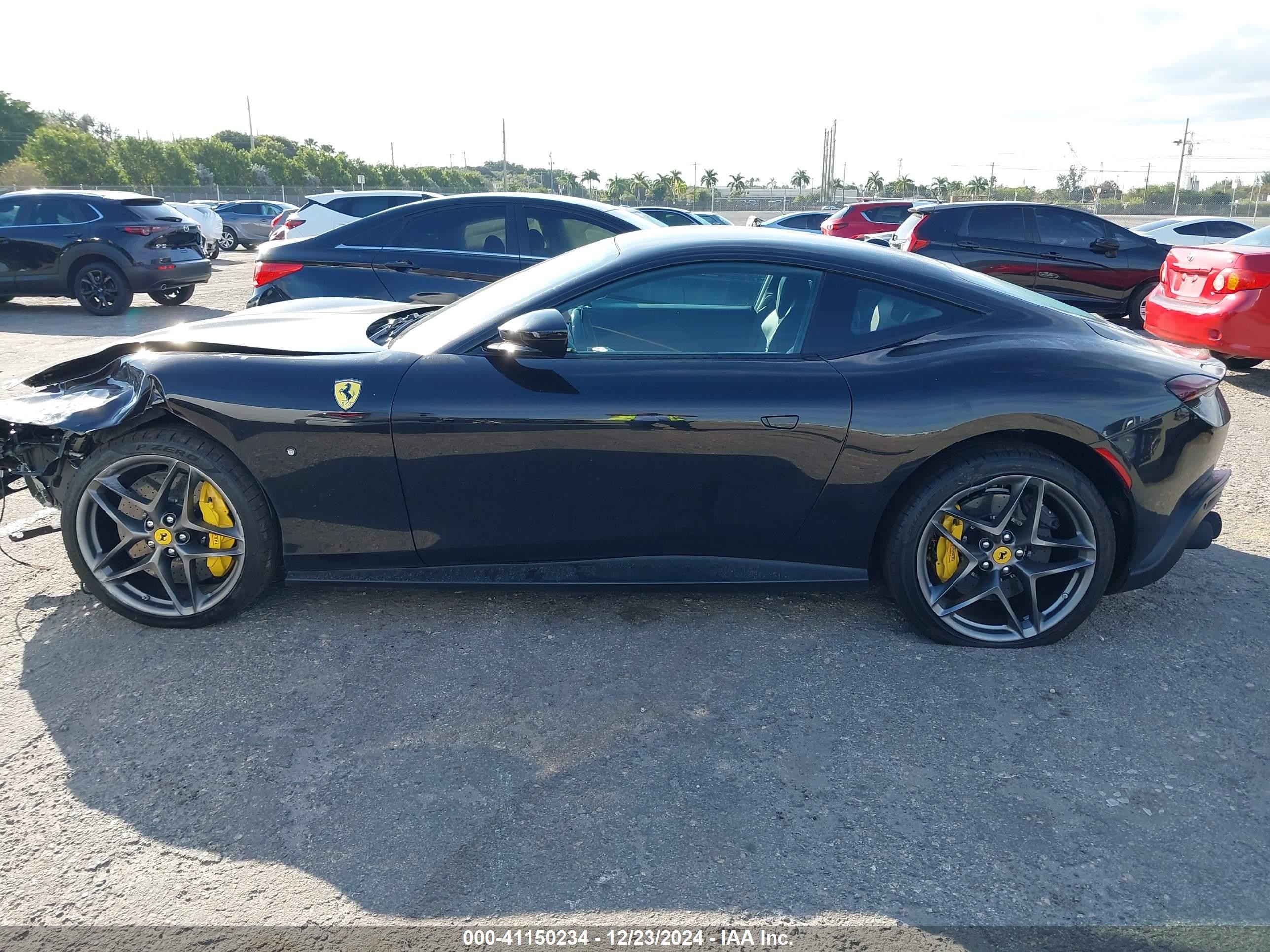 2021 Ferrari Roma Black vin: ZFF98RNA7M0260540