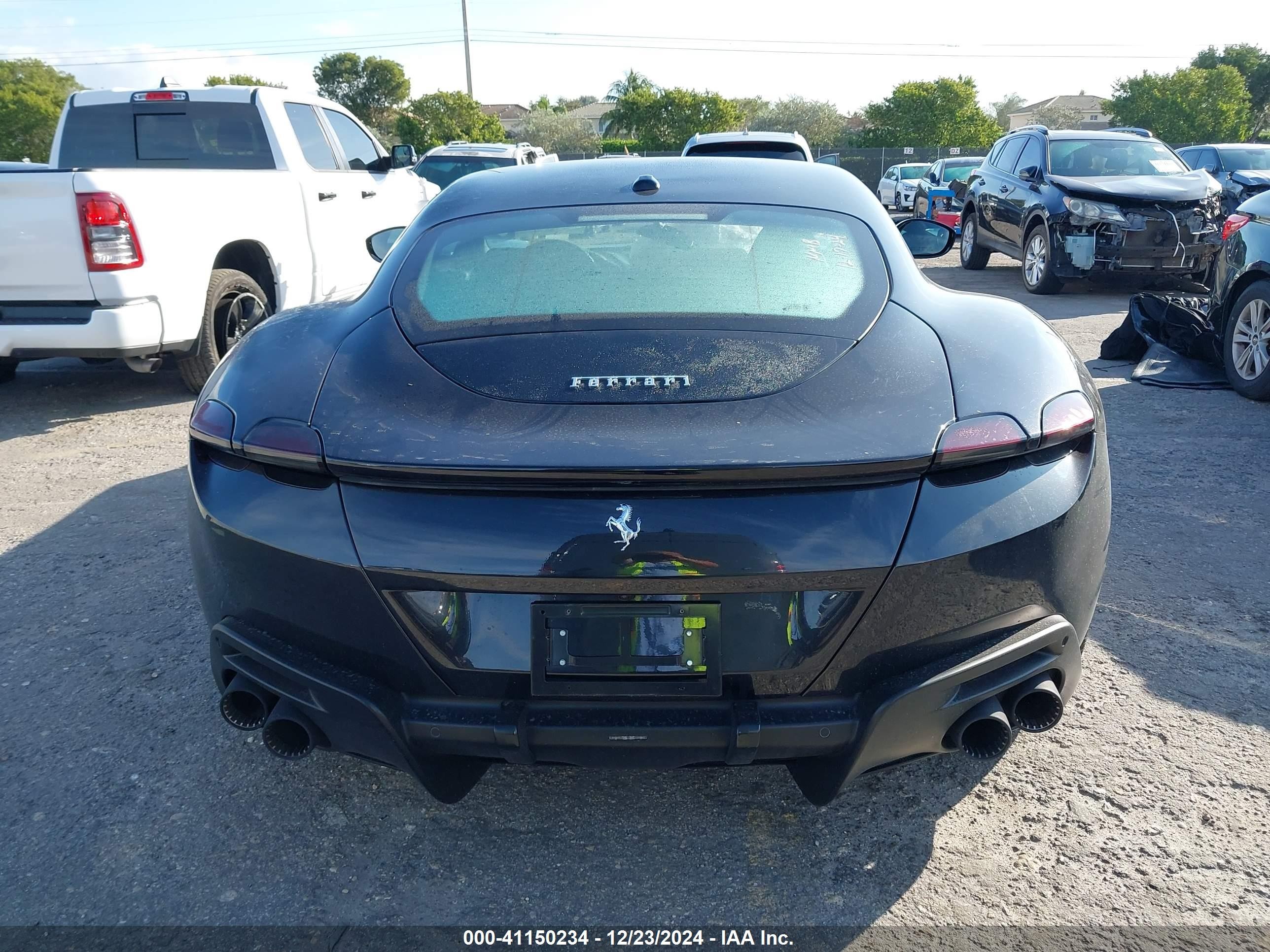 2021 Ferrari Roma Black vin: ZFF98RNA7M0260540