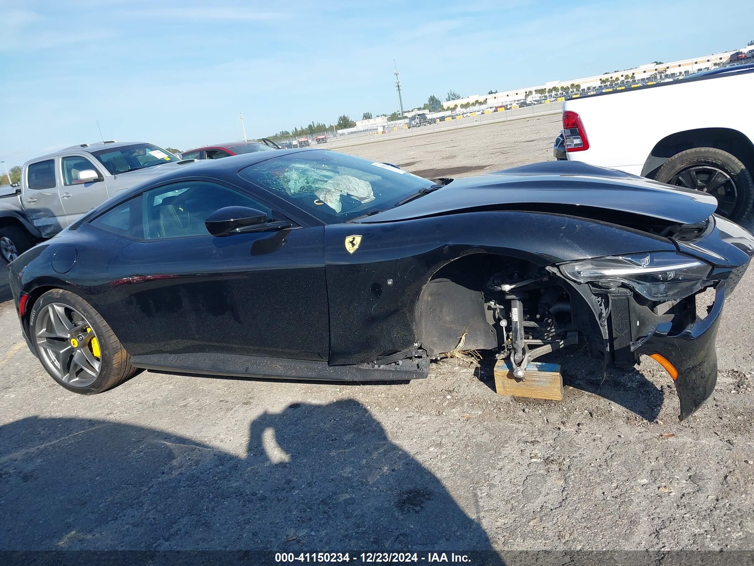 2021 Ferrari Roma Black vin: ZFF98RNA7M0260540