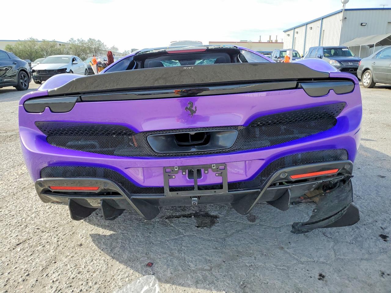 2023 Ferrari 296gtb Purple vin: ZFF99SLA2P0297989