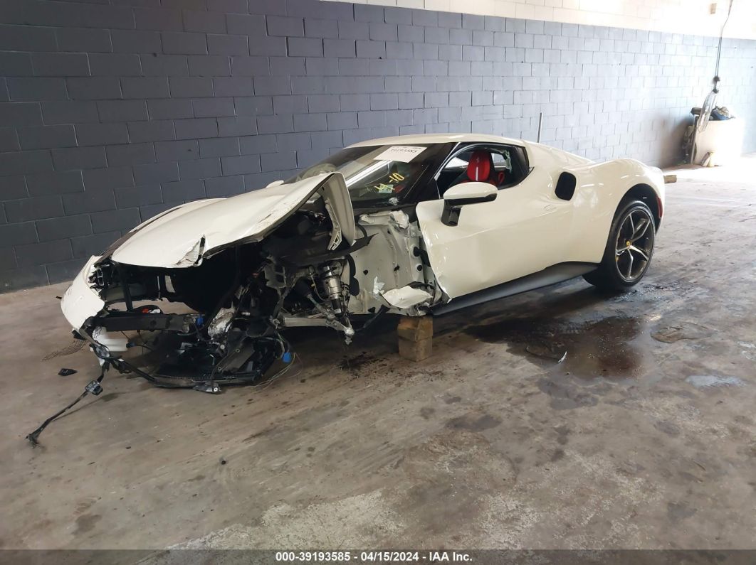 2024 Ferrari 296 Gtb   White vin: ZFF99SLA6R0303425