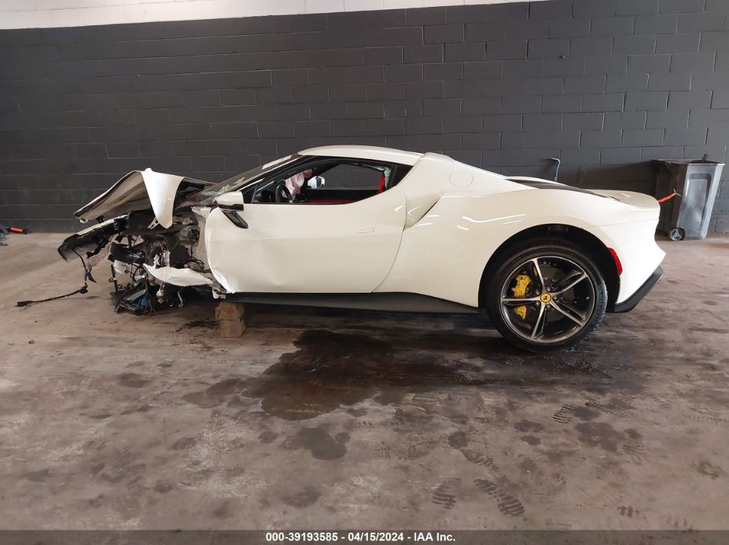 2024 Ferrari 296 Gtb   White vin: ZFF99SLA6R0303425