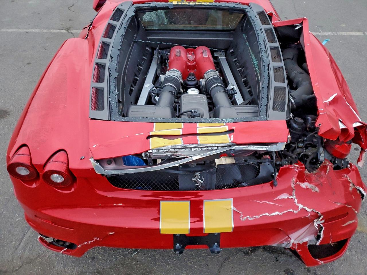 2006 Ferrari F430 Red vin: ZFFEW58A860144906
