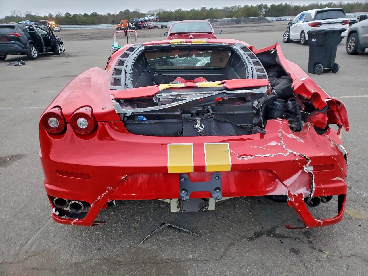 2006 Ferrari F430 Red vin: ZFFEW58A860144906