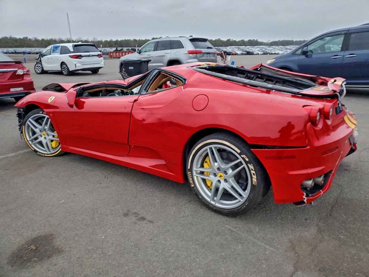 2006 Ferrari F430 Red vin: ZFFEW58A860144906