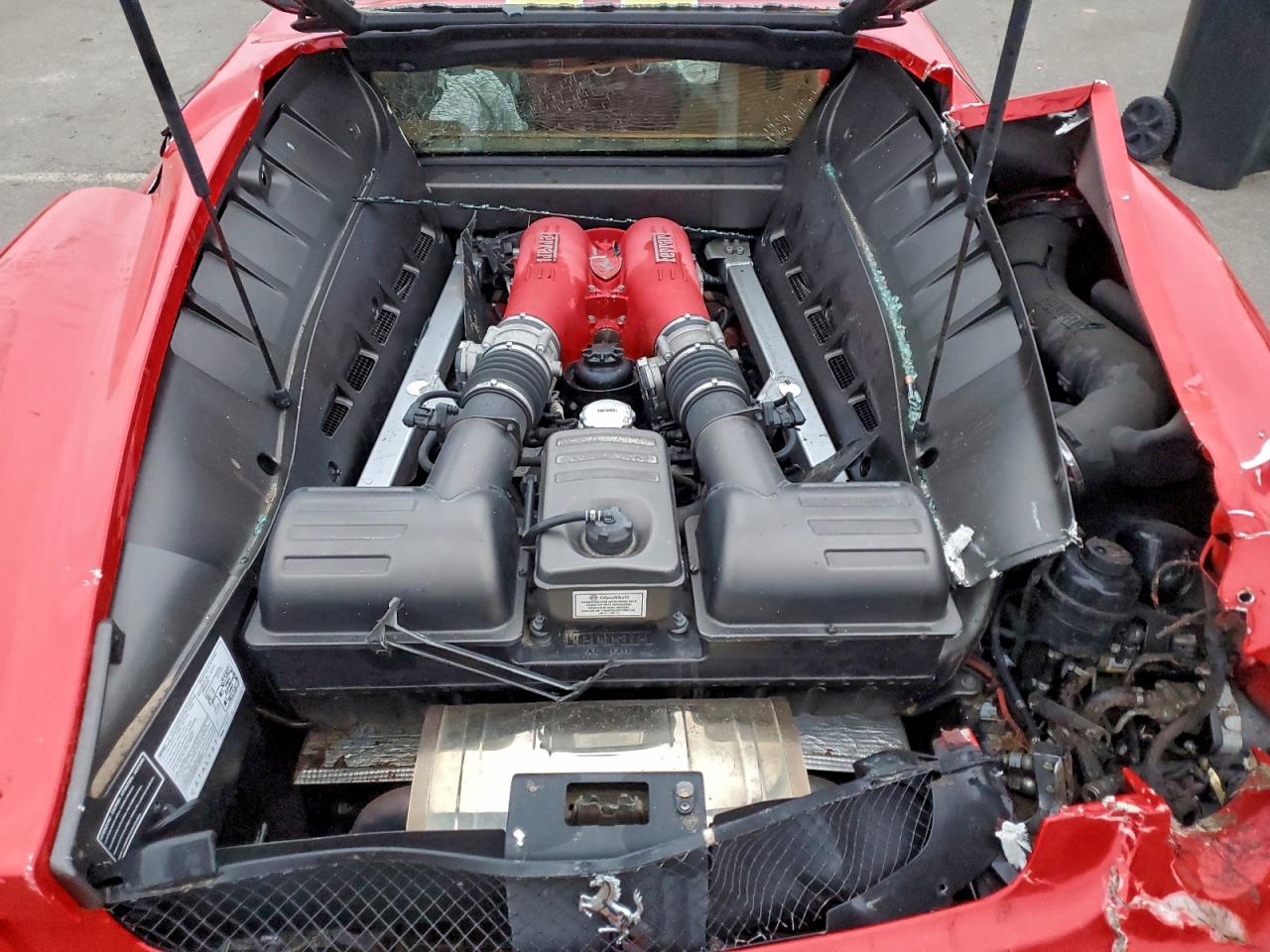 2006 Ferrari F430 Red vin: ZFFEW58A860144906