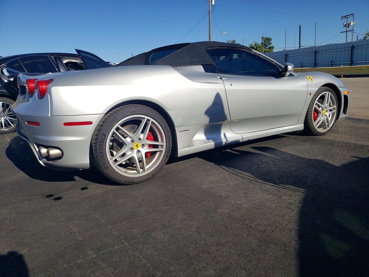 2006 Ferrari F430 Spider Серебряный vin: ZFFEW59A560150502