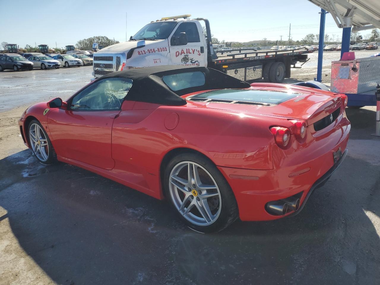 2007 Ferrari F430 Spider Красный vin: ZFFEW59A570153644