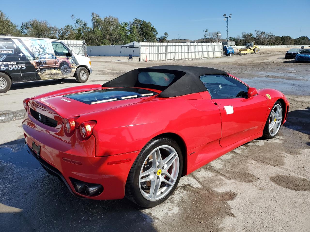 2007 Ferrari F430 Spider Красный vin: ZFFEW59A570153644