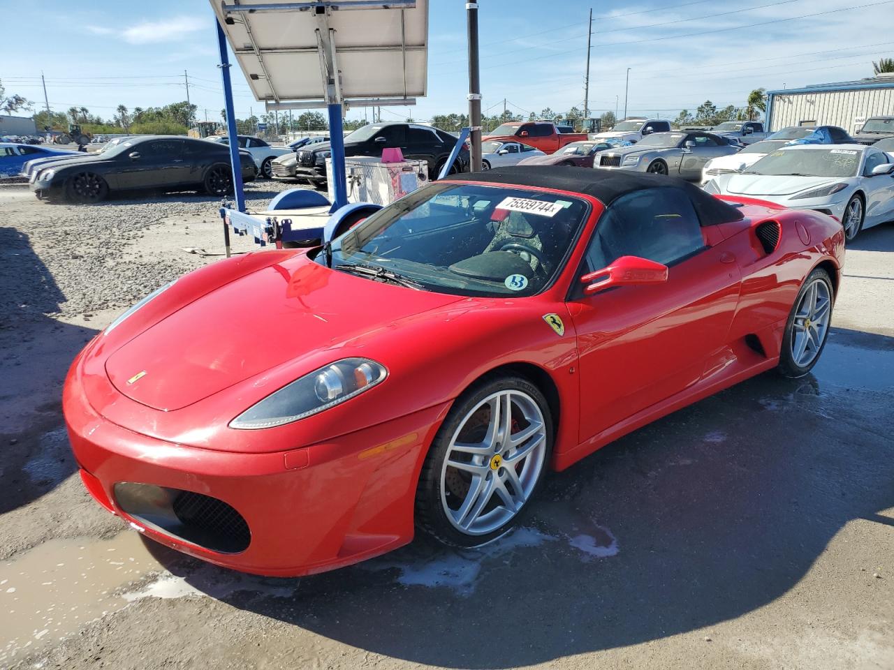 2007 Ferrari F430 Spider Красный vin: ZFFEW59A570153644