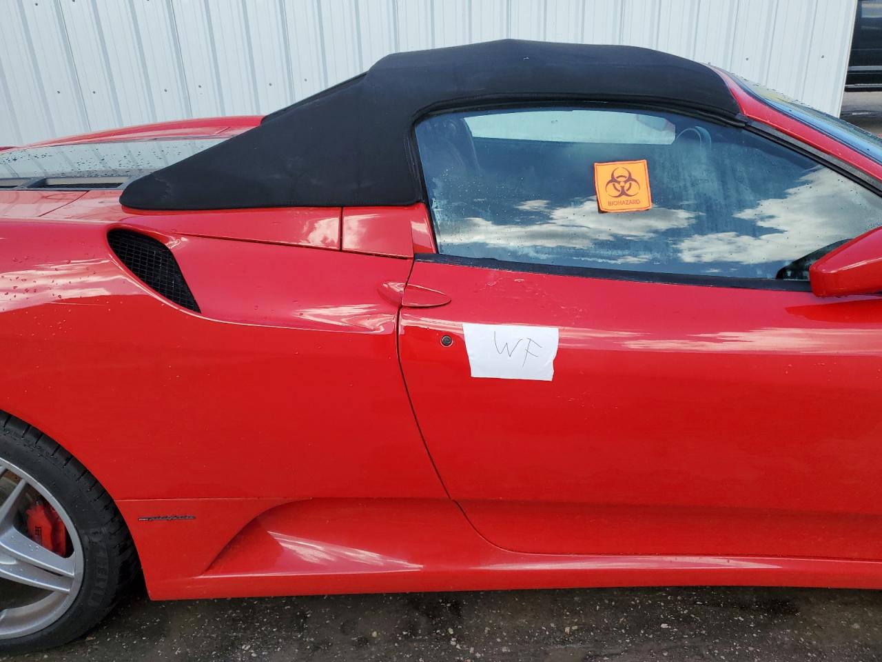 2007 Ferrari F430 Spider Красный vin: ZFFEW59A570153644