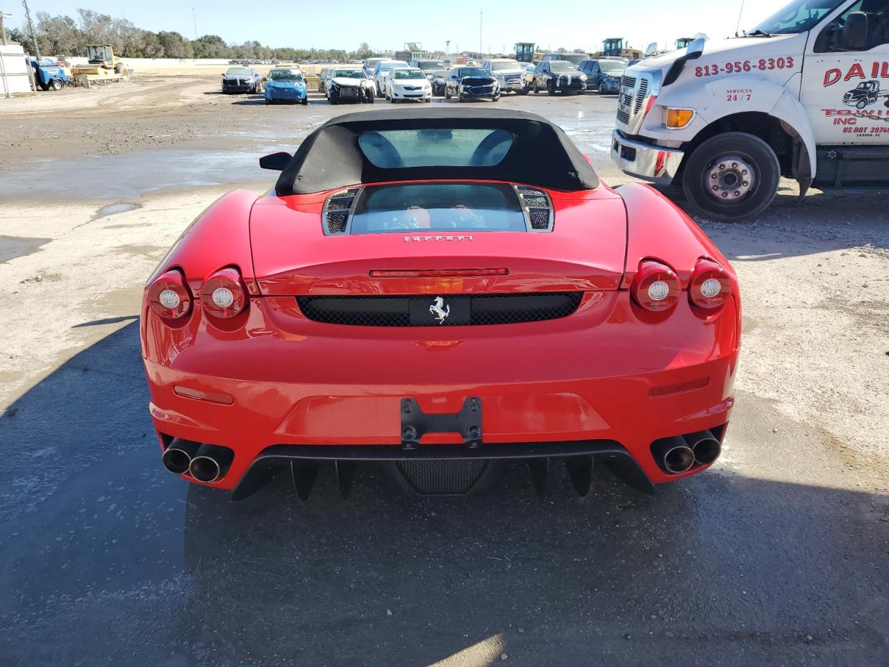 2007 Ferrari F430 Spider Красный vin: ZFFEW59A570153644