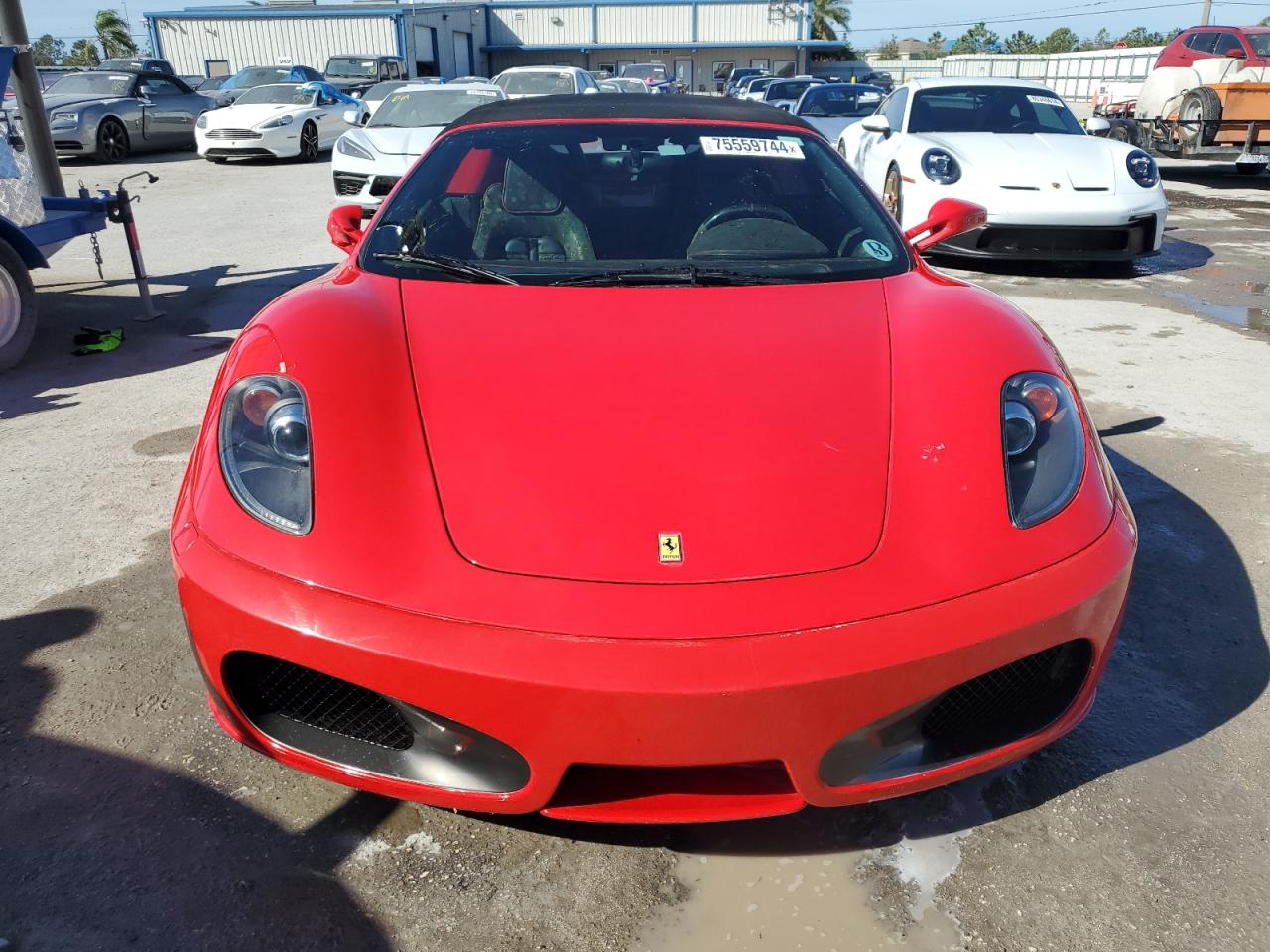 2007 Ferrari F430 Spider Красный vin: ZFFEW59A570153644