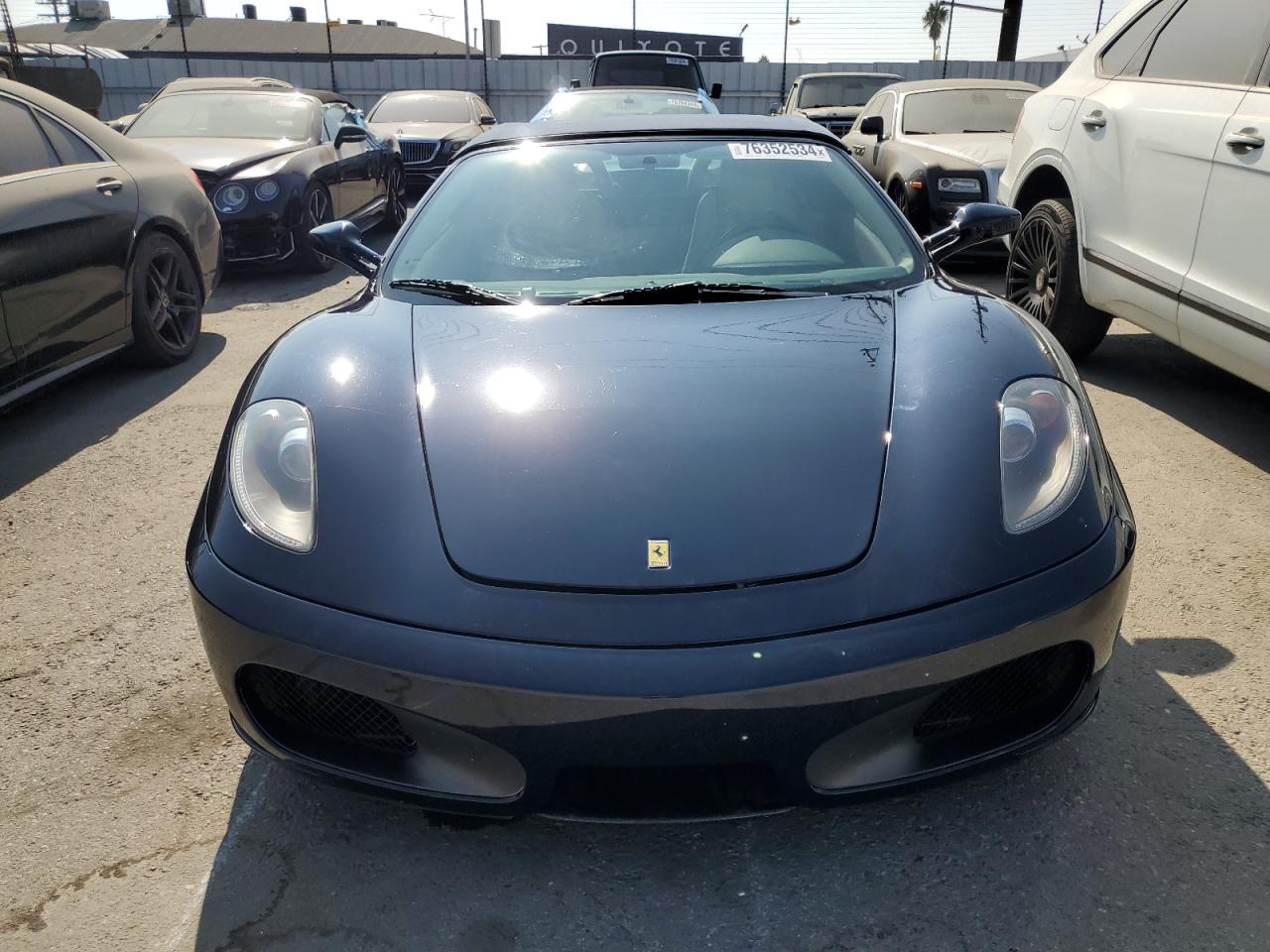 2008 Ferrari F430 Spider Blue vin: ZFFEW59A680163553