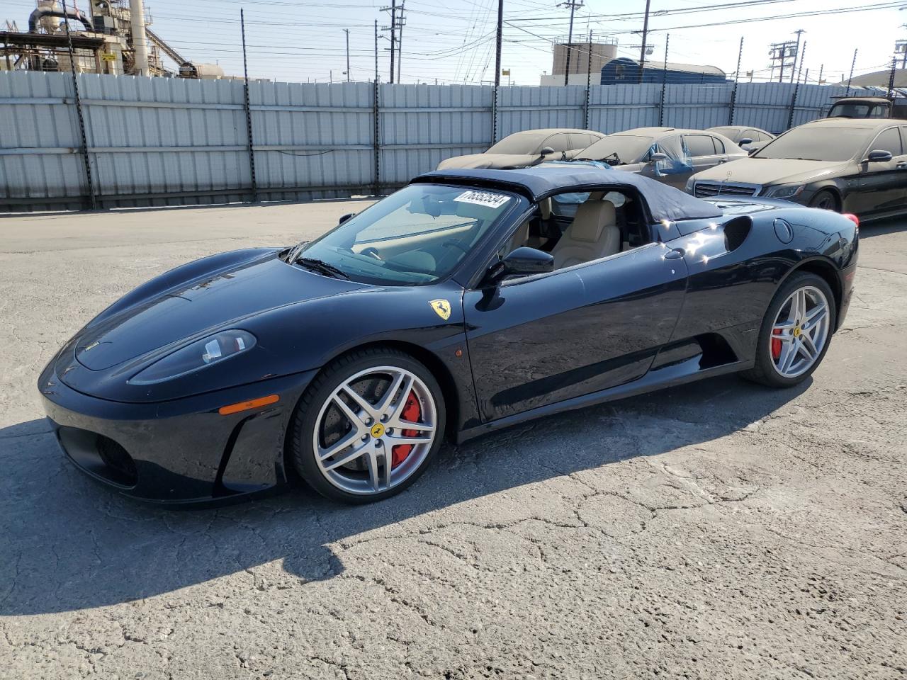 2008 Ferrari F430 Spider Синий vin: ZFFEW59A680163553