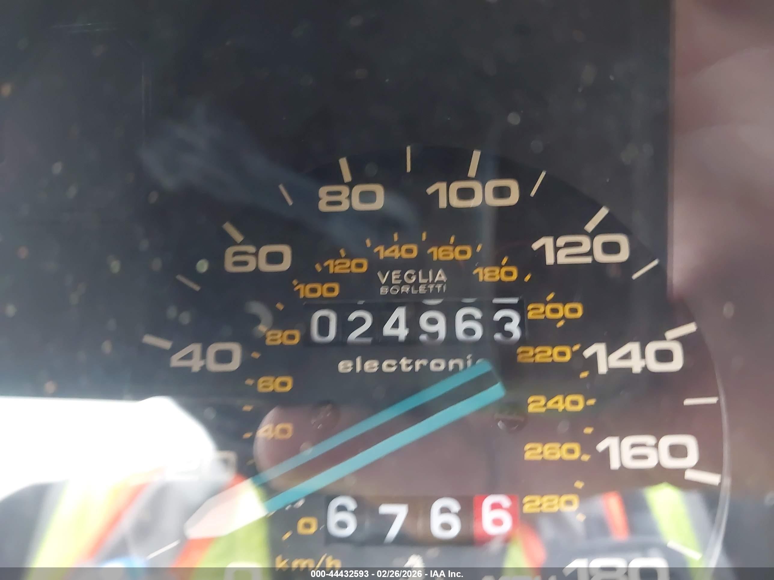 1985 Ferrari 308 Gts Quattro Red vin: ZFFUA13A2F0055441