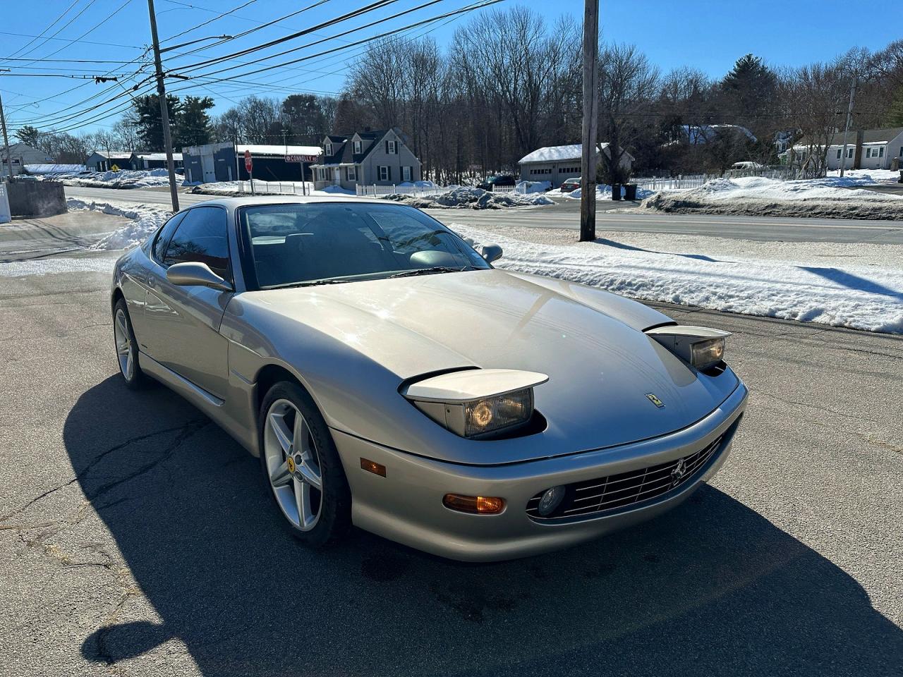 2000 Ferrari 456 Mgta Gray vin: ZFFWP50A8Y0118547