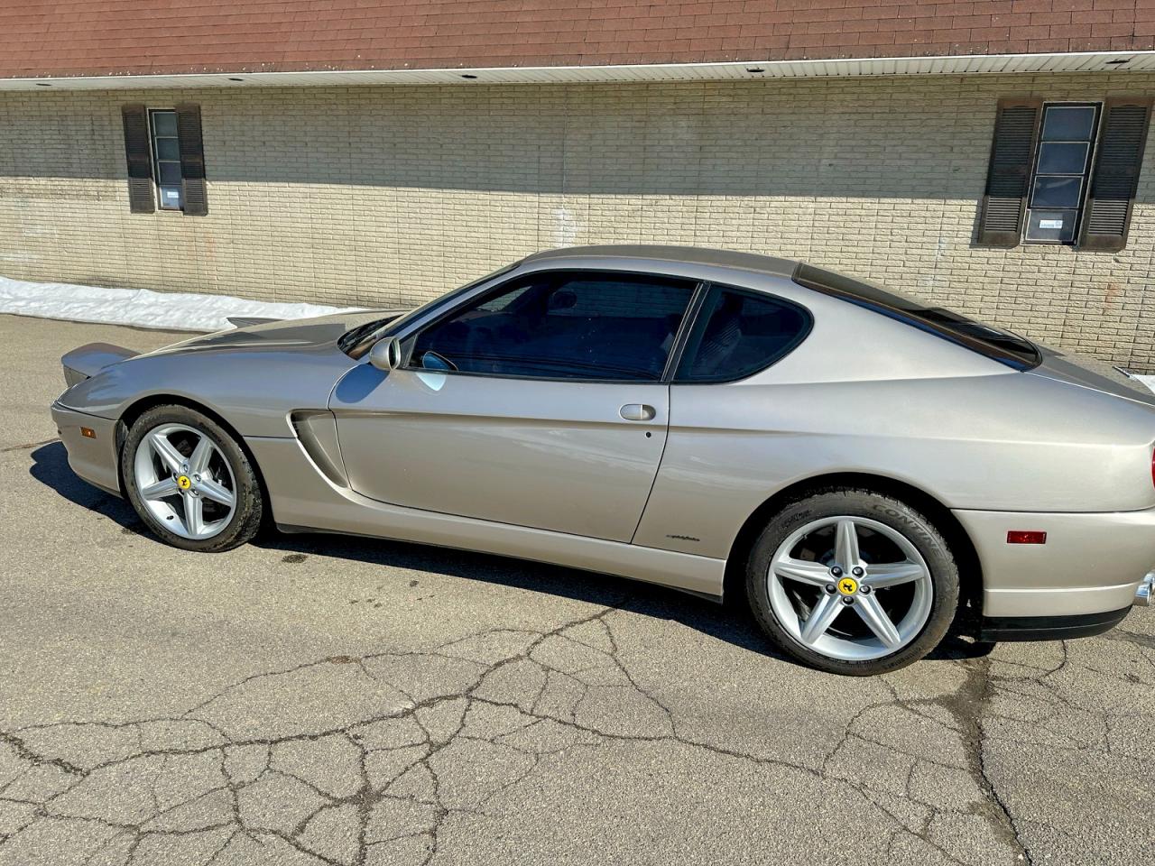 2000 Ferrari 456 Mgta Gray vin: ZFFWP50A8Y0118547