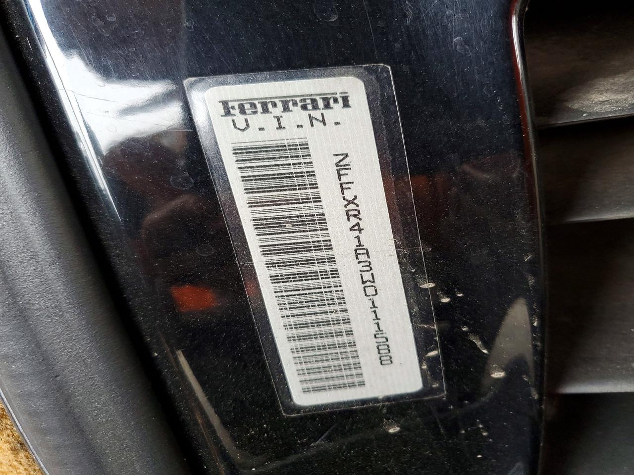 1998 Ferrari F355 Gtb Black vin: ZFFXR41A3W0111588