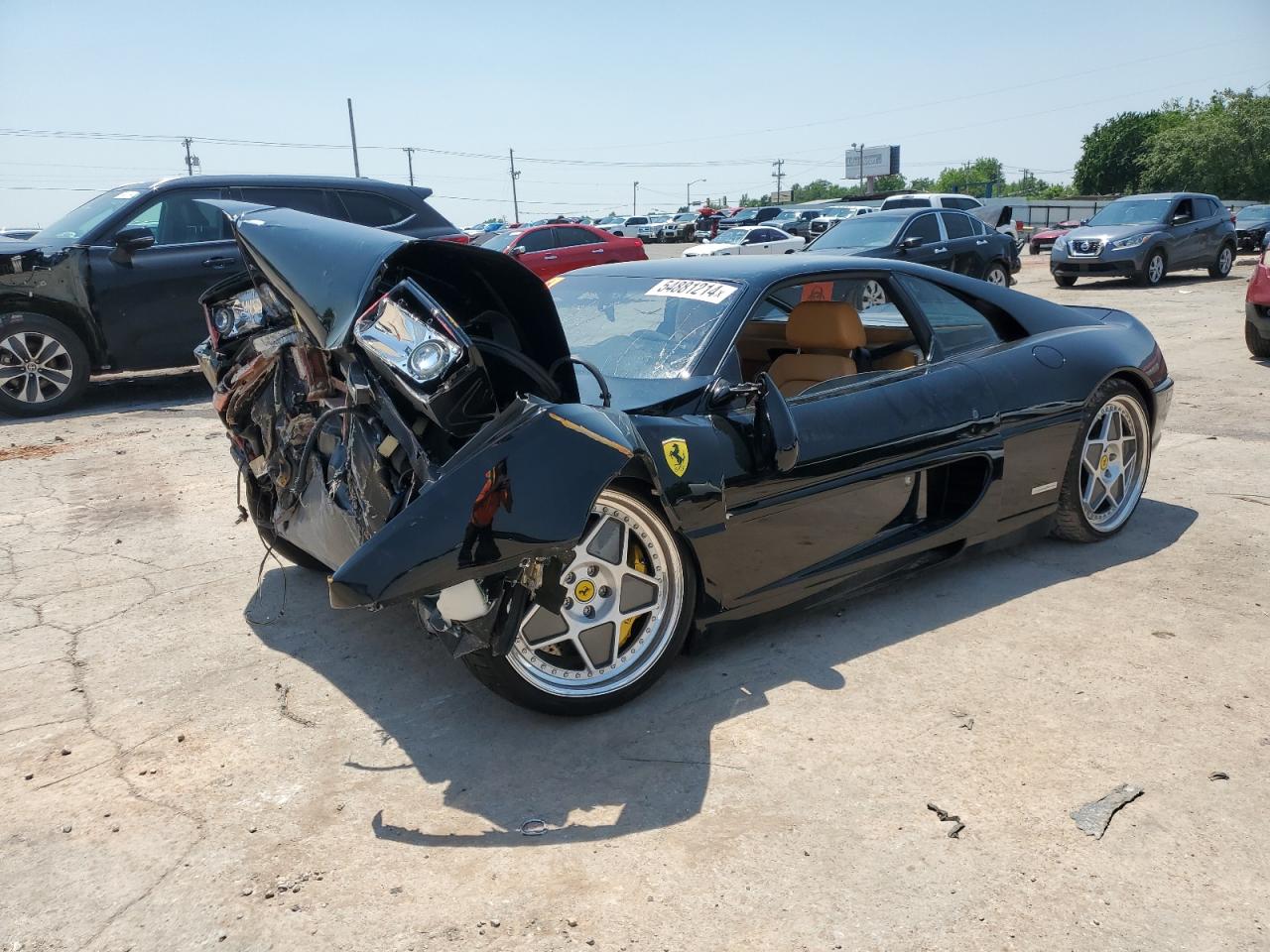 1998 Ferrari F355 Gtb Black vin: ZFFXR41A7W0109763