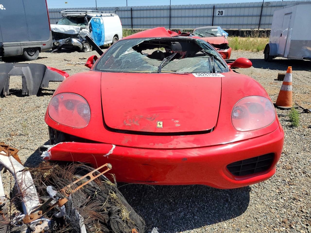 1999 Ferrari 360 Modena Red vin: ZFFYR51A0X0118199