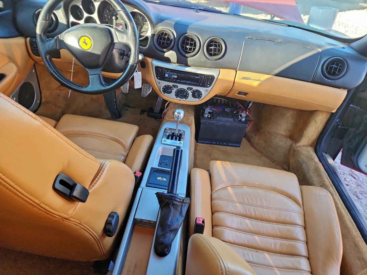 1999 Ferrari 360 Modena Red vin: ZFFYR51A1X0116588