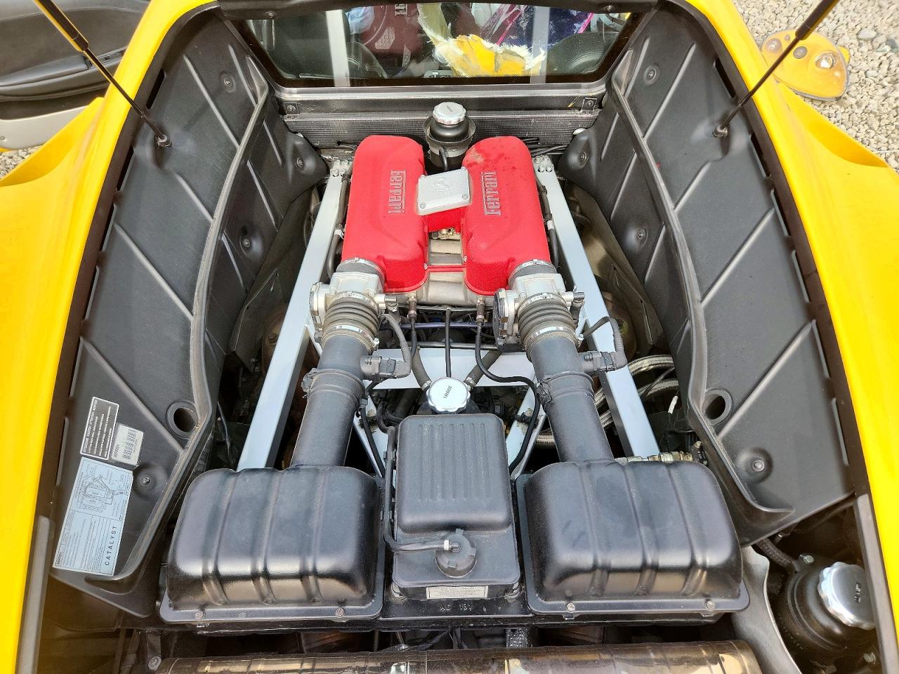 1999 Ferrari 360 Modena Yellow vin: ZFFYR51A9X0118394