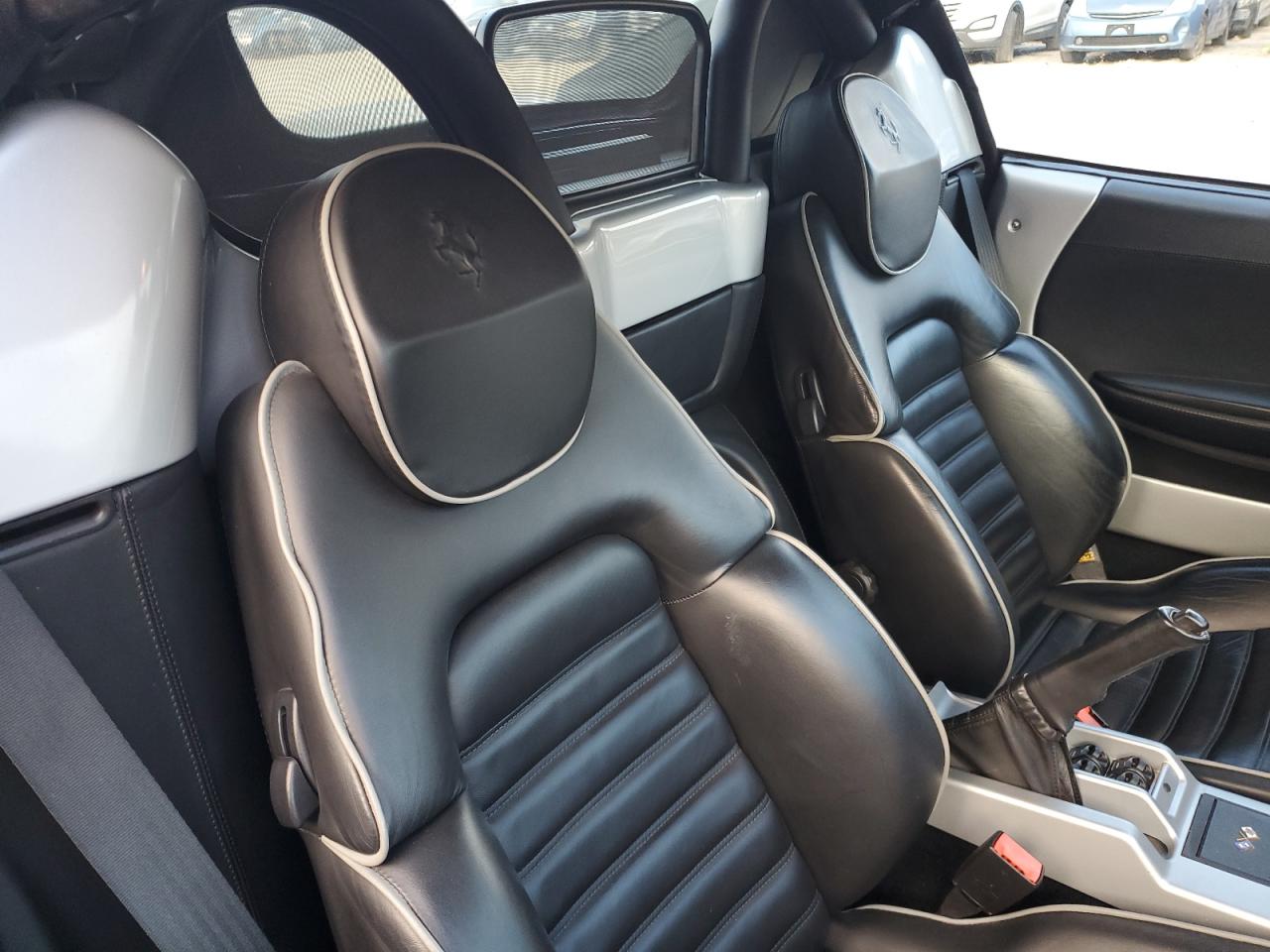 2002 Ferrari 360 Spider Silver vin: ZFFYT53AX20129962