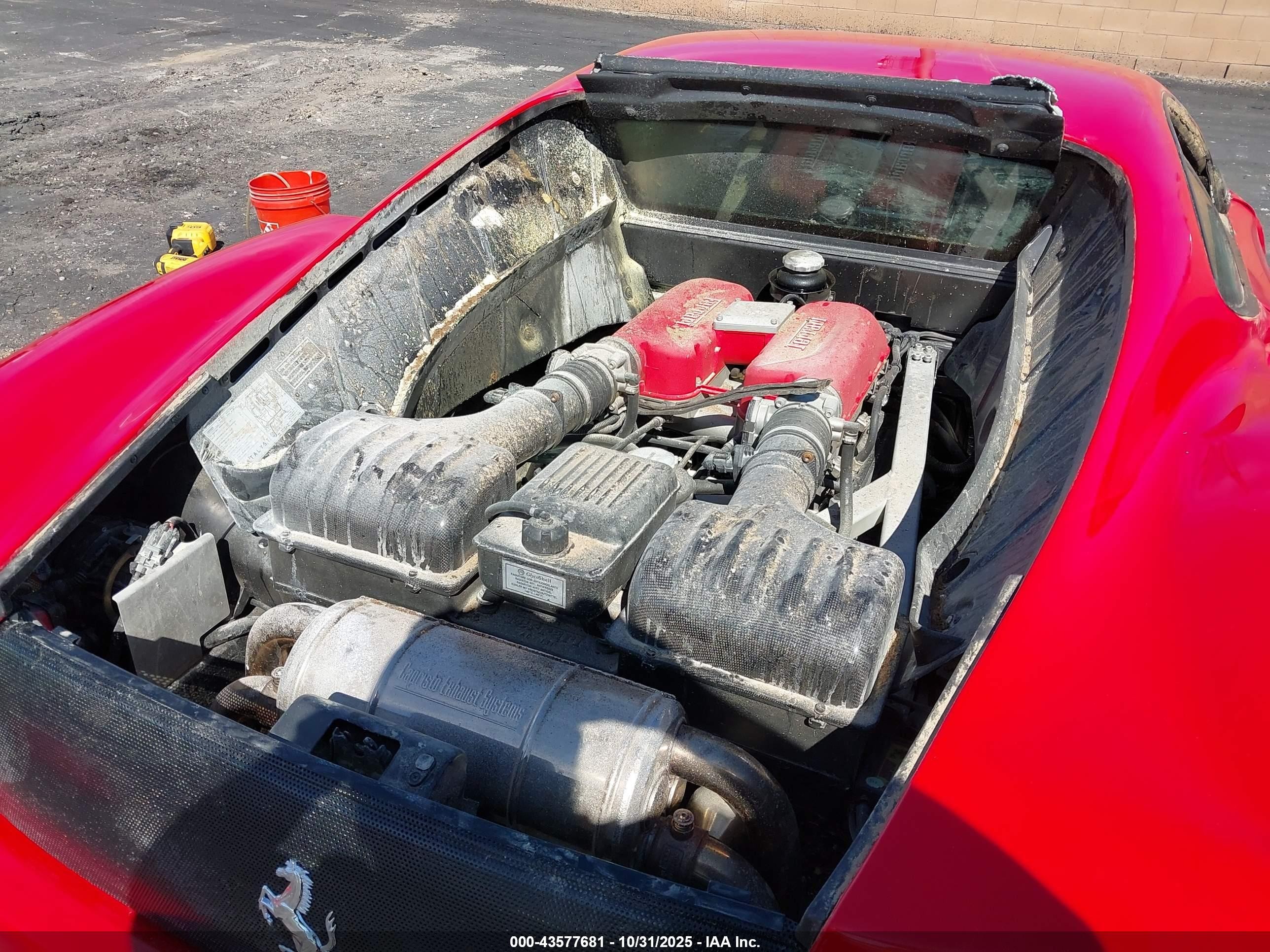 2004 Ferrari 360 Modena Berlinetta Красный vin: ZFFYU51A140137192