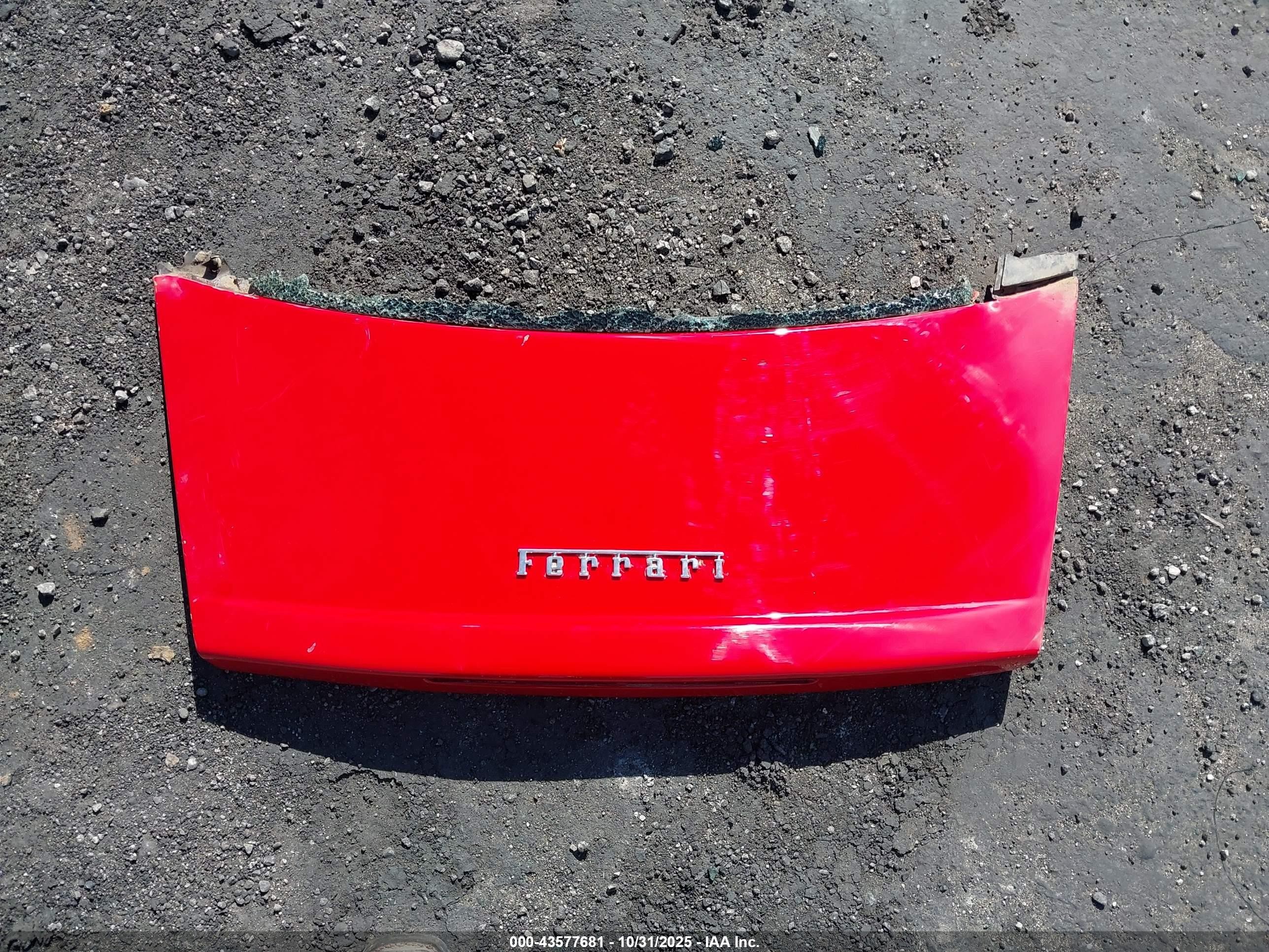 2004 Ferrari 360 Modena Berlinetta Красный vin: ZFFYU51A140137192