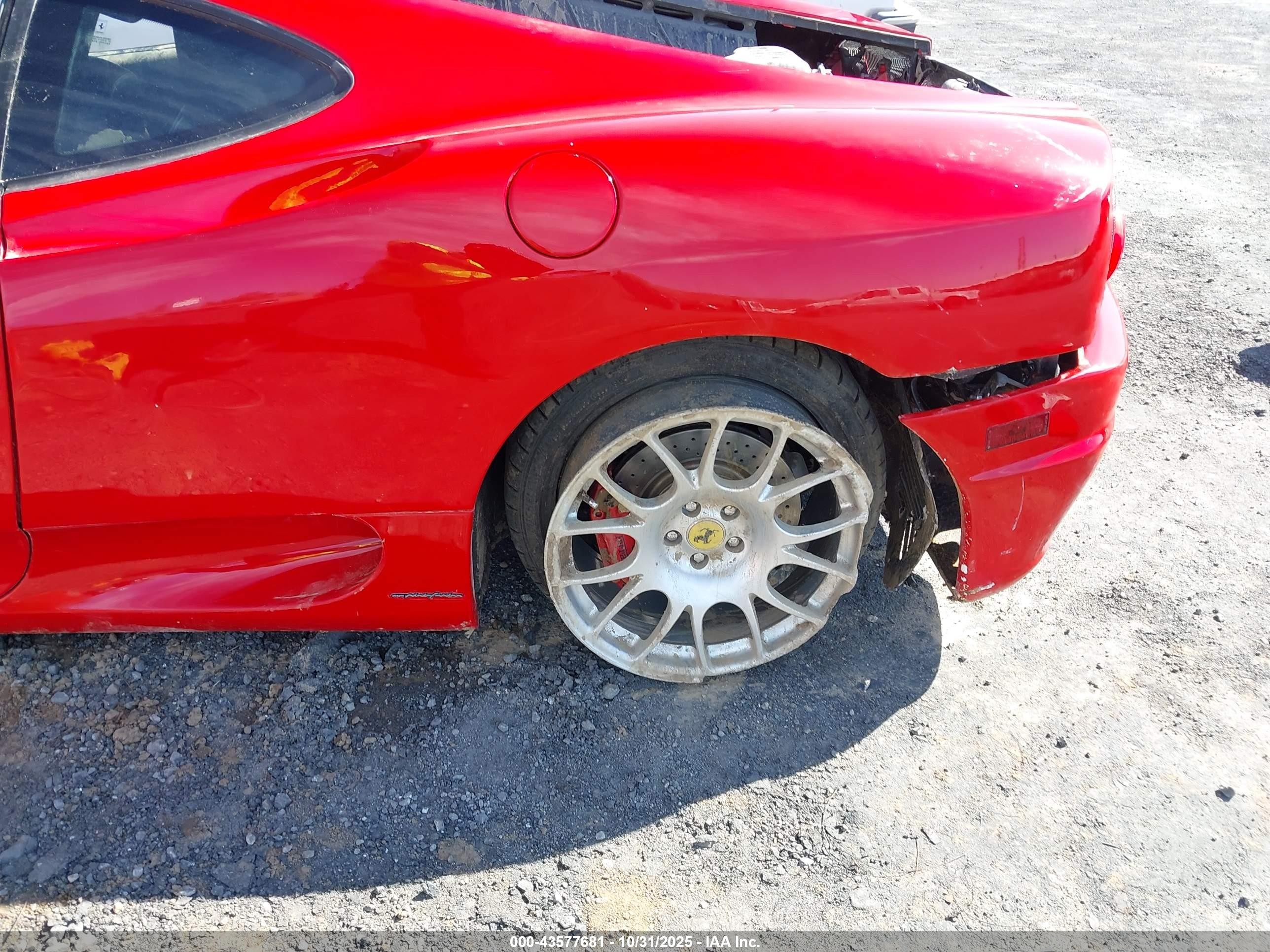 2004 Ferrari 360 Modena Berlinetta Красный vin: ZFFYU51A140137192