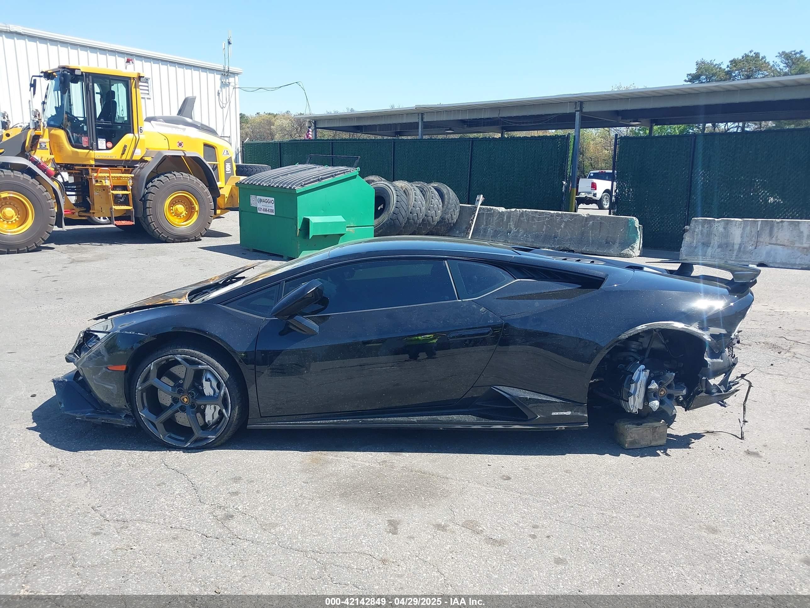 2023 Lamborghini Huracan Tecnica Черный vin: ZHWCB6ZF7PLA23361