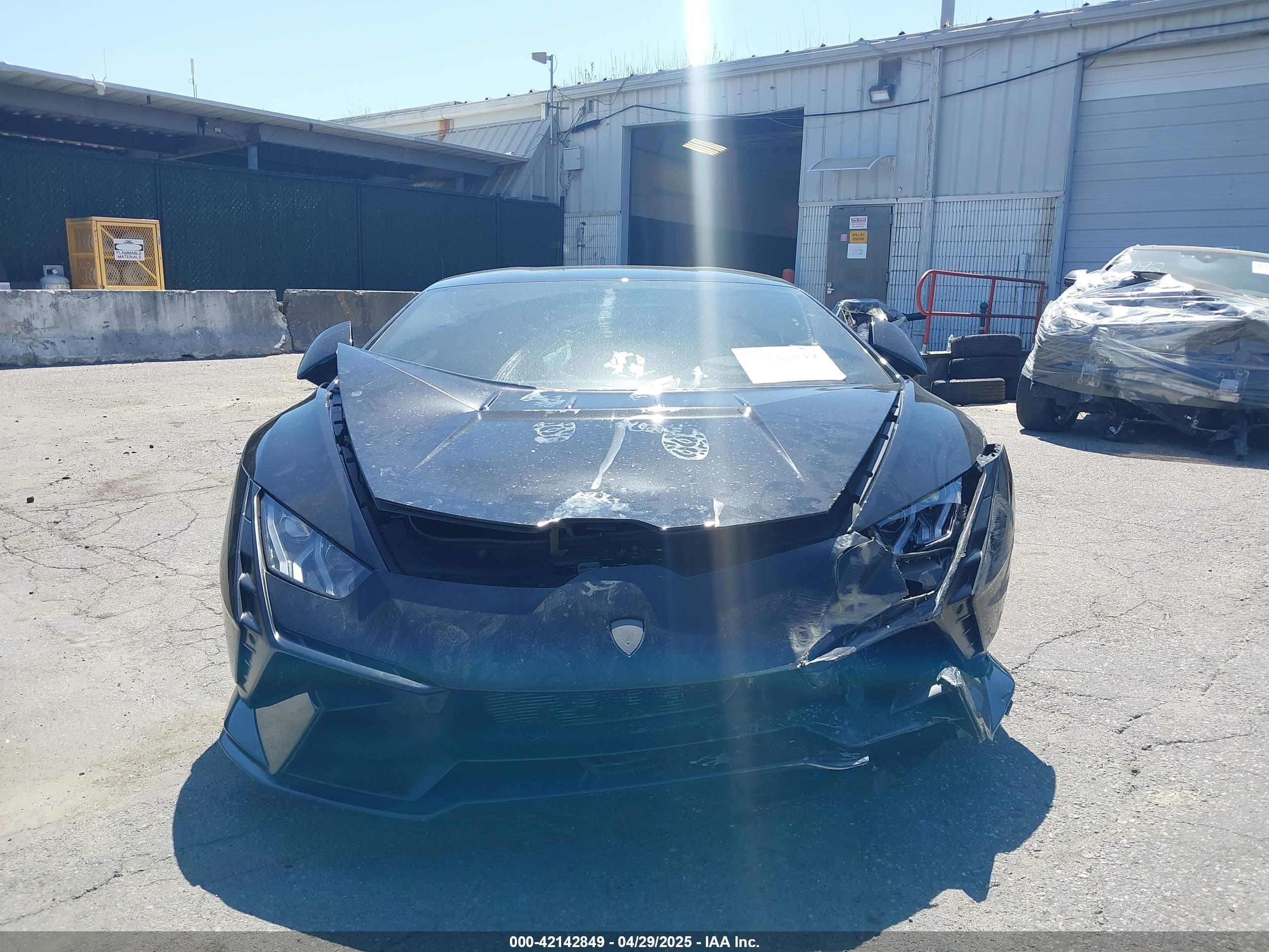 2023 Lamborghini Huracan Tecnica Черный vin: ZHWCB6ZF7PLA23361