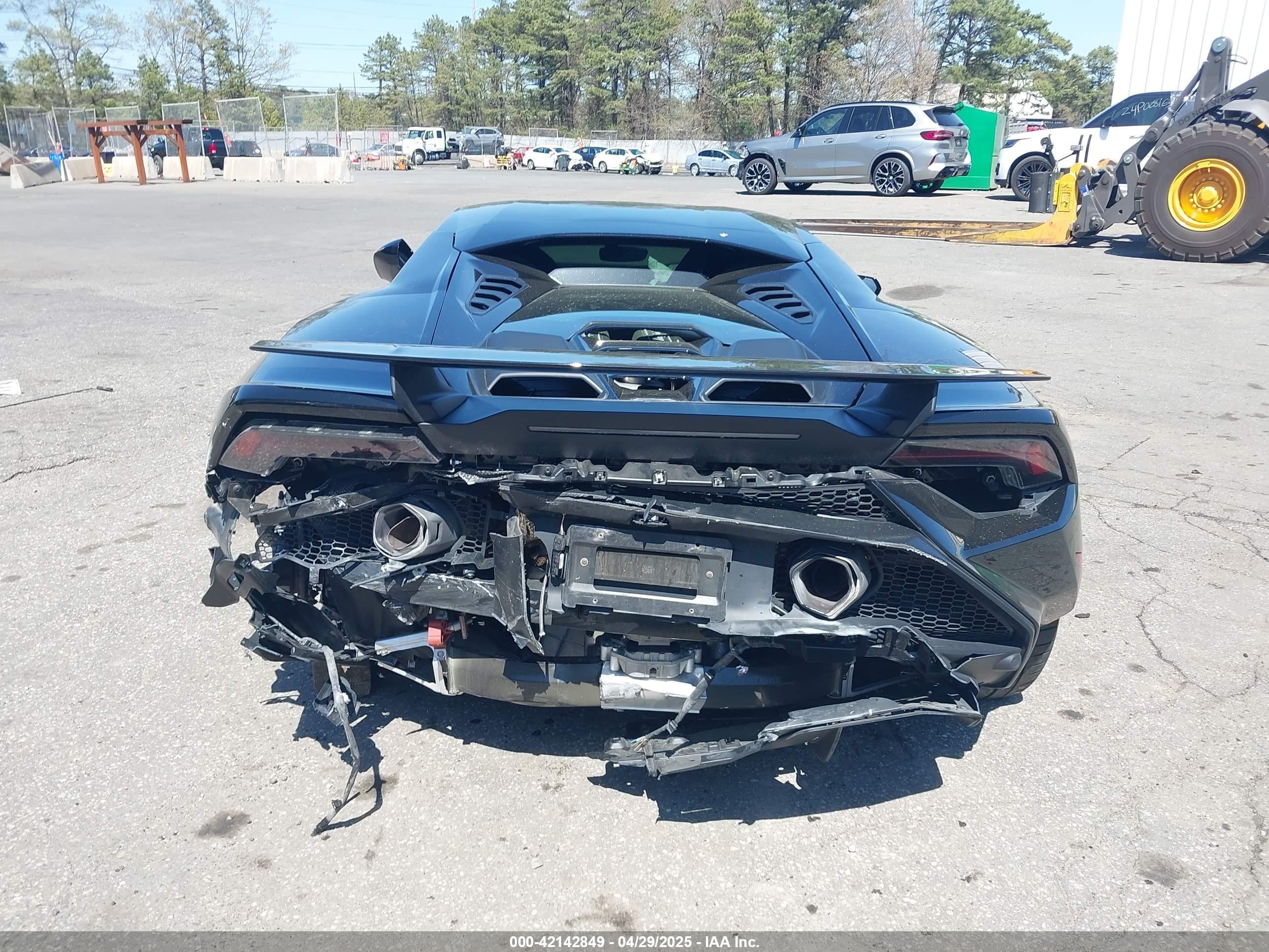 2023 Lamborghini Huracan Tecnica Черный vin: ZHWCB6ZF7PLA23361
