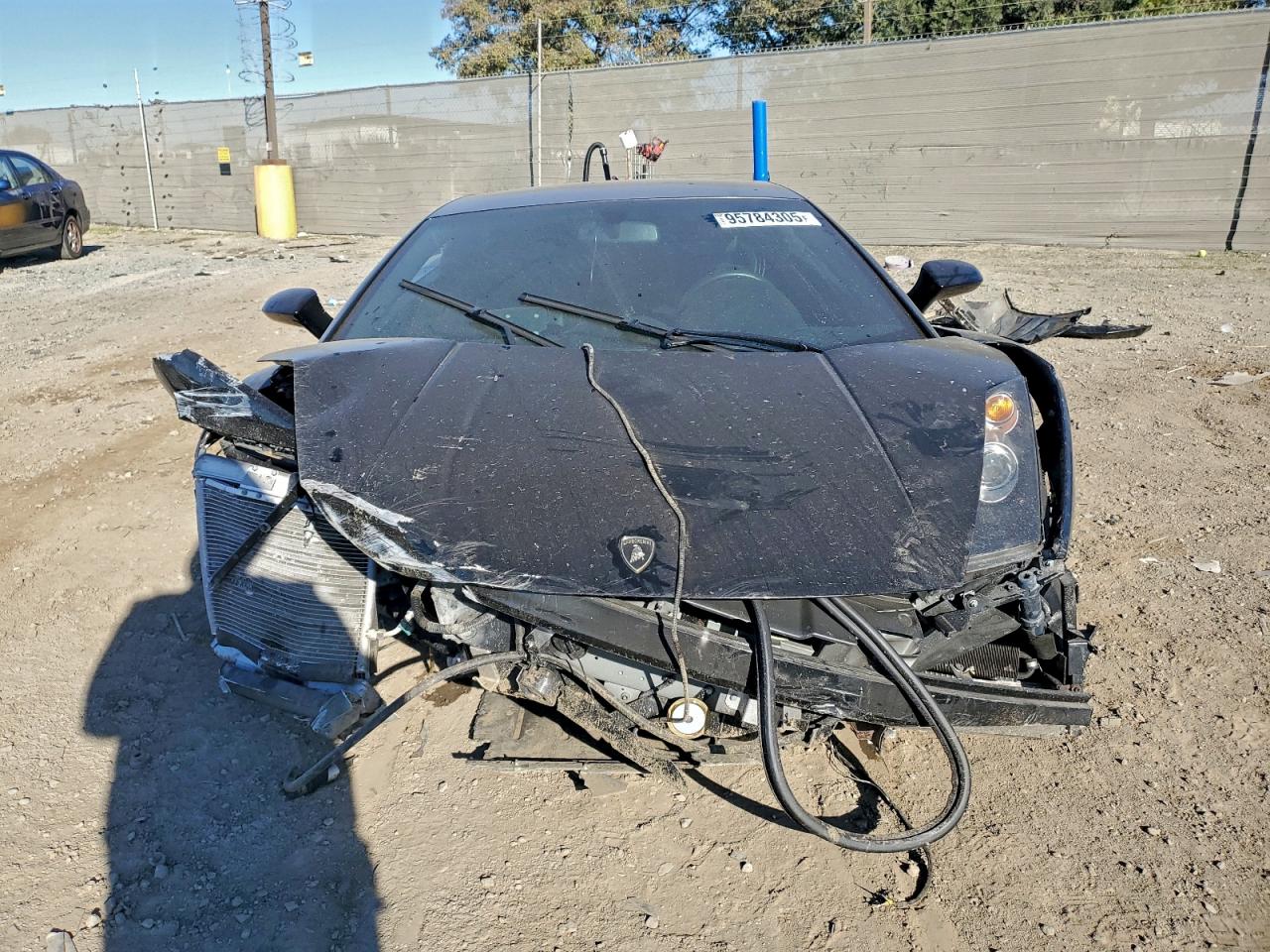 2007 Lamborghini Gallardo Черный vin: ZHWGU12T17LA04352
