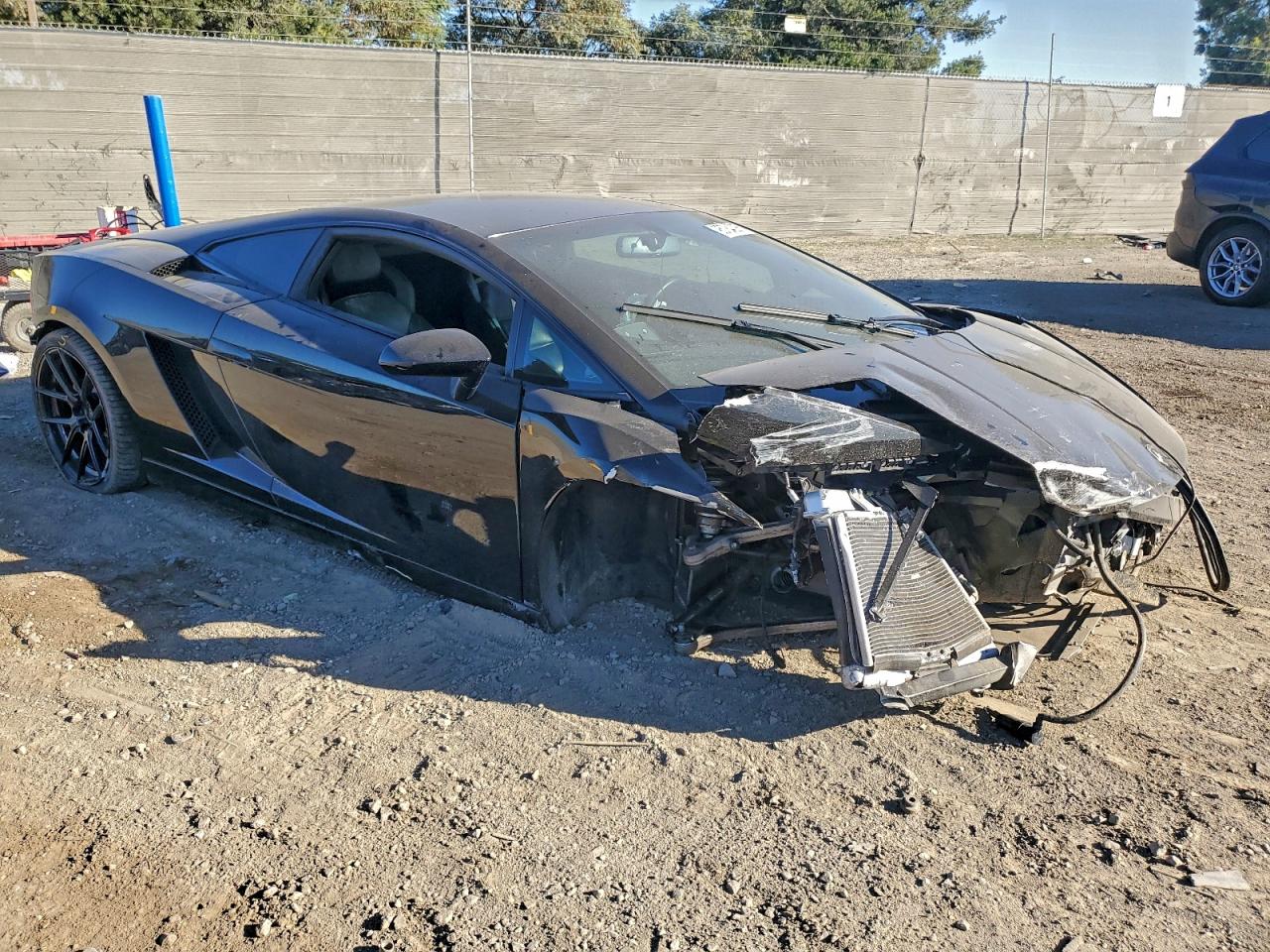2007 Lamborghini Gallardo Черный vin: ZHWGU12T17LA04352