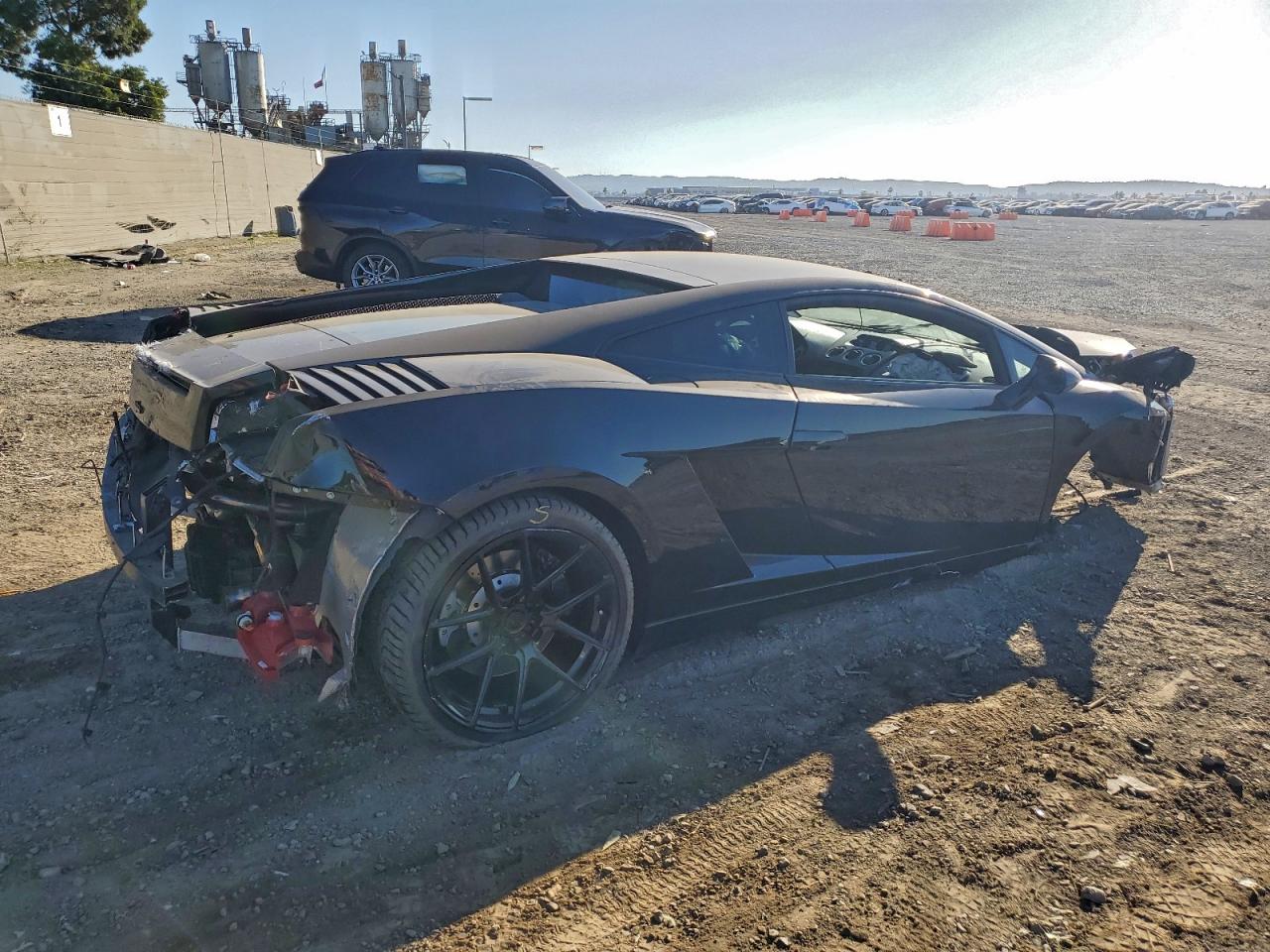 2007 Lamborghini Gallardo Черный vin: ZHWGU12T17LA04352