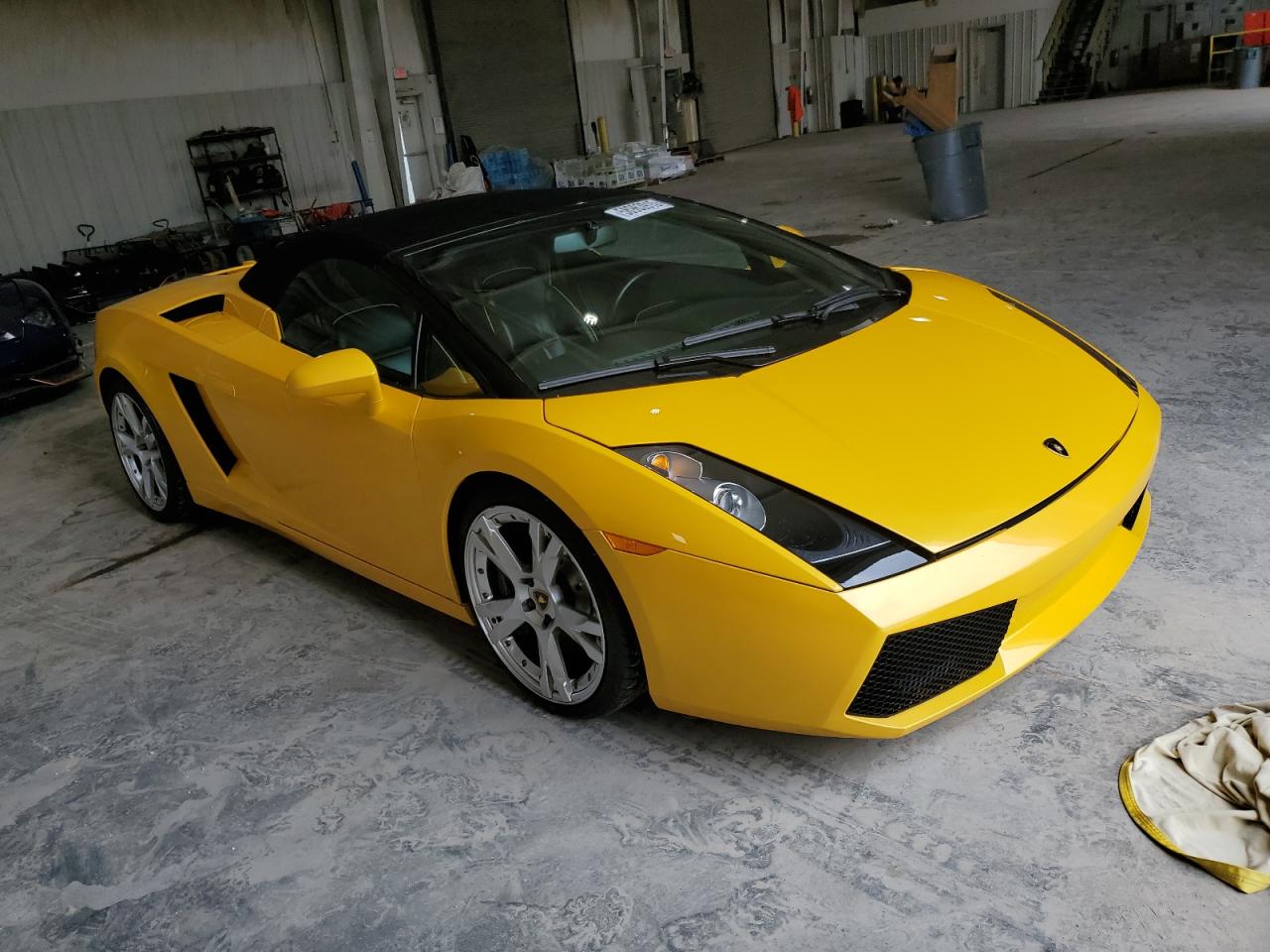 2006 Lamborghini Gallardo Spyder   Желтый vin: ZHWGU22T26LA03408