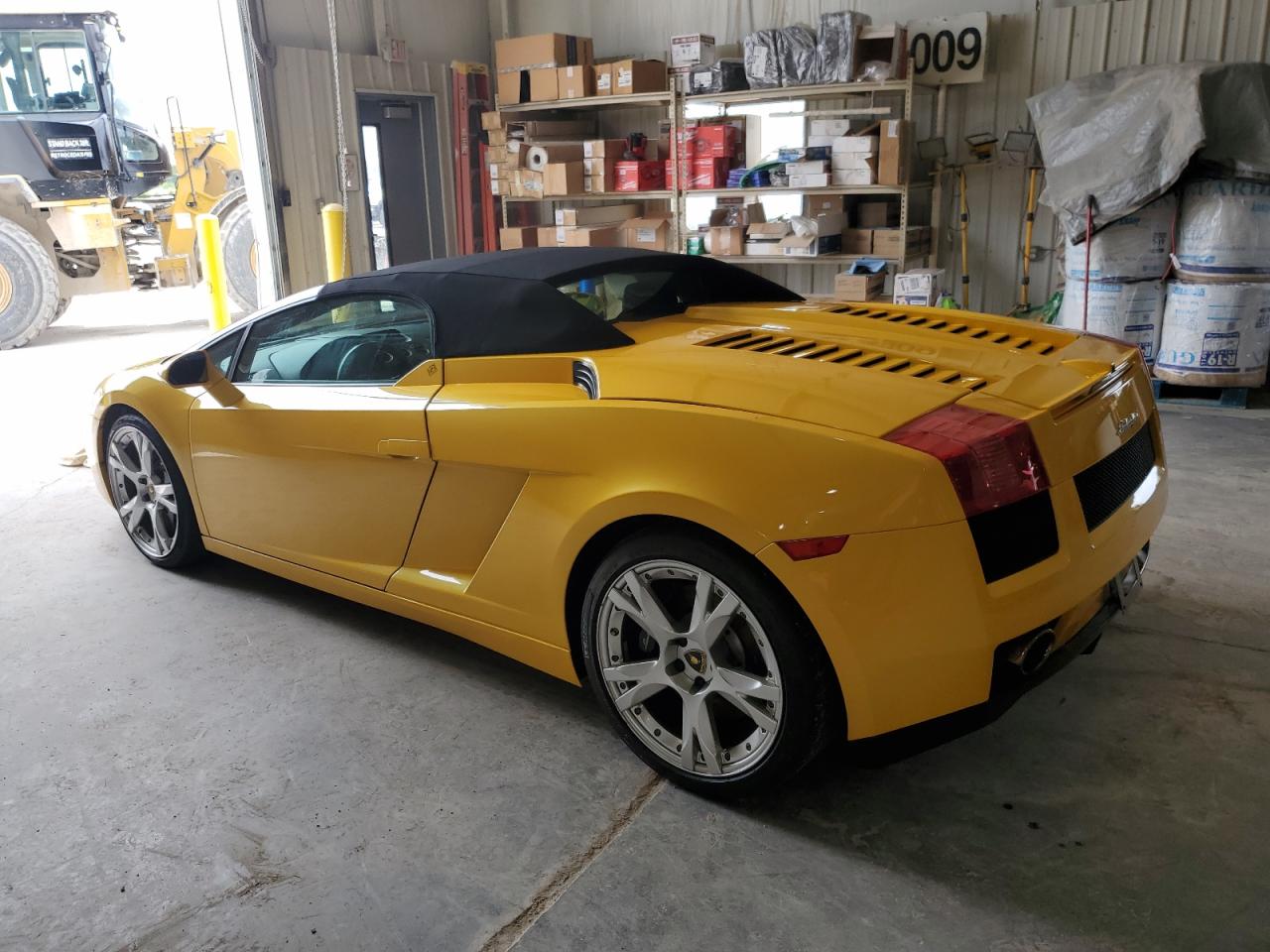 2006 Lamborghini Gallardo Spyder   Желтый vin: ZHWGU22T26LA03408