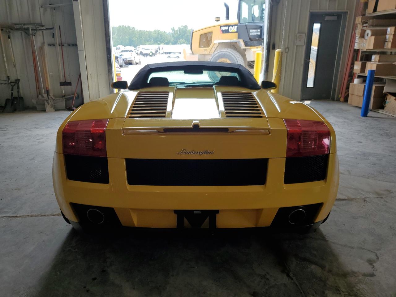 2006 Lamborghini Gallardo Spyder   Желтый vin: ZHWGU22T26LA03408
