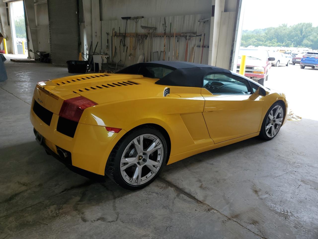 2006 Lamborghini Gallardo Spyder   Желтый vin: ZHWGU22T26LA03408