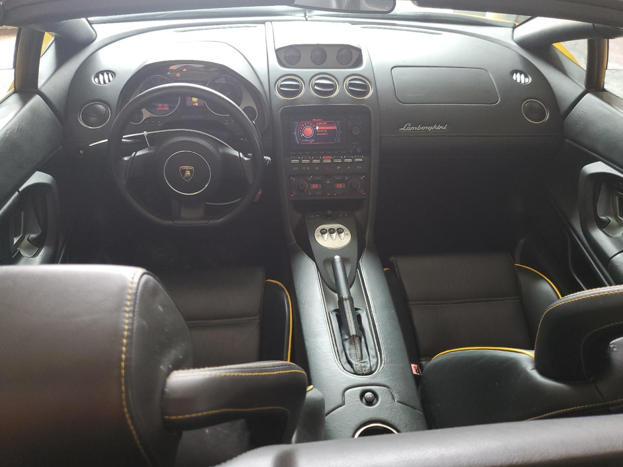 2006 Lamborghini Gallardo Spyder   Желтый vin: ZHWGU22T26LA03408