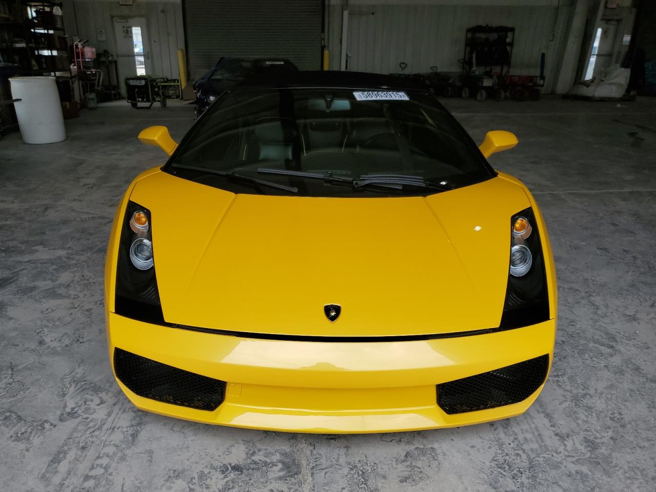 2006 Lamborghini Gallardo Spyder   Желтый vin: ZHWGU22T26LA03408