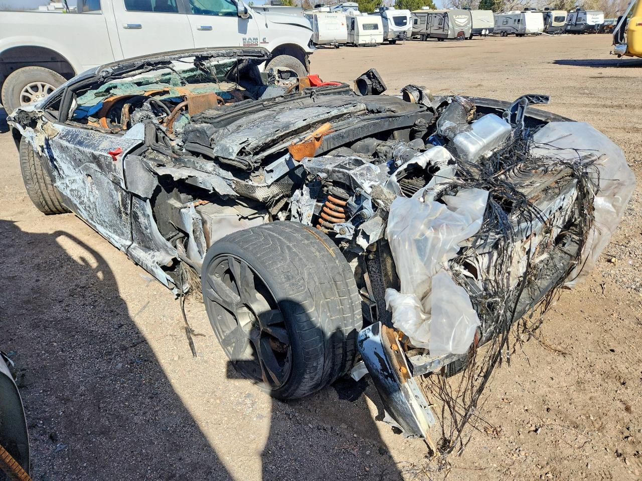 2007 Lamborghini Gallardo Spyder Угольный vin: ZHWGU22T37LA04553